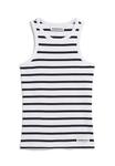 Топ ARMEDANGELS KANITAA STRIPES, White Black/White - фото 6