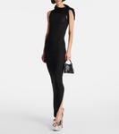 Anok 155 лаковые платформенные туфли-лодочки Amina Muaddi, серебряный - фото 3