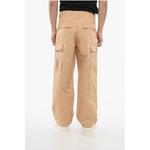 Хлопковые рабочие брюки-карго Kenzo, Beige - фото 4