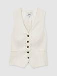 Жилет милли Reiss, кремовый - фото 3