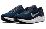 Кроссовки air zoom winflo 10 'college navy metallic silver' Nike, синий - фото 3
