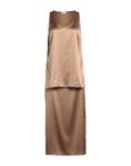 Макси платье Brunello Cucinelli, песочный - фото