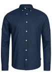 Рубашка на пуговицах классического кроя INDICODE JEANS Brayden, темно-синий - фото