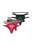 Трусы Hunkemöller 3-PACK STRING, Red - фото 5