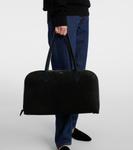 Замшевая сумка-шоппер Toteme, черный - фото 2