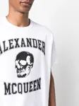 Футболка с логотипом Alexander McQueen, белый - фото 5