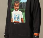 Свитшот мужской черный HERON PRESTON - фото 6