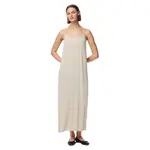 Платье Pieces Pia sleeveless long, бежевый - фото 5