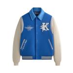 Куртка Kith Wool & Microsuede Varsity Jacket, Cyclone - фото