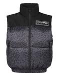 Жилет Plein Sport Vest Leopard, черный - фото