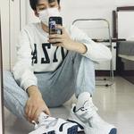 Кроссовки Bonthe Chunky Sneakers Unisex Low-top, белый/синий - фото 12