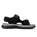 NMR Пляжные шлепанцы Men's Black/Black Yellow/Khaki - фото 3