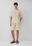 Шорты s.Oliver BLACK LABEL Shorts, Helles Sand/Sand - фото 2