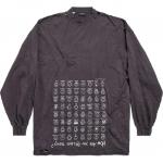 Топ с принтом Balenciaga, Умбра - фото 2