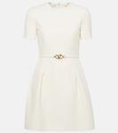 Мини-платье Crepe Couture Valentino, Avorio - фото