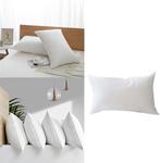 Oxtxuzdm Подушка с наполнителем из пуха и полиэстера - фото 2