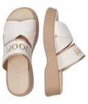 Тапочки из меланжевой ленты Joop!, белый - фото 4