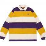 Поло с вышитым логотипом Human Made, фиолетовый - фото