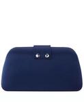 Клатч-минодьер с кристаллами и вкладкой Nina, синий - фото 3
