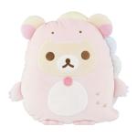 Rilakkuma - Korilakkuma Dinosaur Flat Mochi 15 Inch Plush - фото