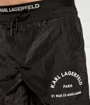 Шорты мужские Karl Lagerfeld пляжные, черный - фото 4