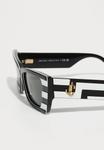 Солнцезащитные очки Jimmy Choo Sunglasses, Black/White/Black - фото 3