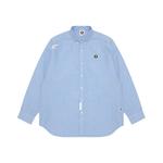 Рубашка из хлопка Milo-patch от *A BATHING APE Aape, желтый - фото 4