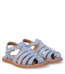 Сандалии из кожи Plage-Stitch Dad Pom d'Api, Velours - Alfa Jeans - фото