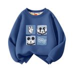 Детский свитшот Disney, индиго - фото