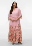 Макси-Платье langes Vero Moda Curve, Parfait Pink - фото