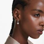 Серьги-Подвески Dextera Swarovski - фото