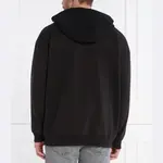 Толстовка оверсайз из детехнико Hugo, черный - фото 2