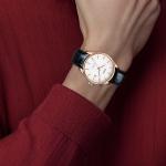 MIDO Часы Men's Brunner Series Watch, White Dial Black Strap - фото 9