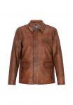 Куртка DreiMaster Leather jacket, Cognac/Brown - фото 5