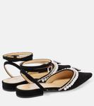 Туфли Diamond of Elizabeth из замши Mach & Mach, черный - фото 3