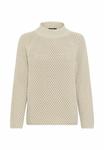Джемпер Olsen PULLOVER MIT ALLOVER-MUSTER, Beige - фото 3