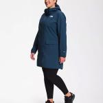 Пальто женское синее The North Face - фото 3