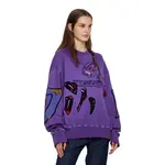 WE11DONE Свитшот унисекс фиолетовый - фото 5