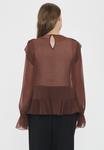 Блуза Saint Tropez LABELLE, Chocolate Fondant/Brown - фото 3