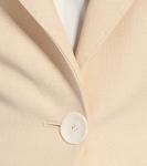 Креповый блейзер Acne Studios, Cream Beige - фото 4