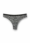 Трусы Tezenis Thong, Grey/Mottled Black - фото 5