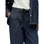 Object Gina Barrel pants, синий - фото 4