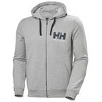 Толстовка Helly Hansen Logo Full Zip, серый - фото
