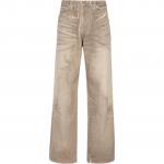 Джинсы Loose Fit BALMAIN, бежевый - фото