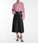 Сандалии из ледяной кожи Peter Do, черный - фото 2