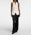 Жилет из крепа The Sei, кремовый - фото 2