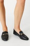 Черные лоферы с металлическим элементом Accessorize, черный - фото 4