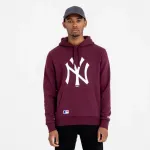 Худи New Era MLB Regular New York Yankees, фиолетовый - фото