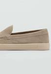 Лоферы Mango Slip-ons, Sand - фото 5