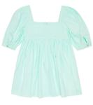 Хлопковое мини-платье Morley, синий - фото 4